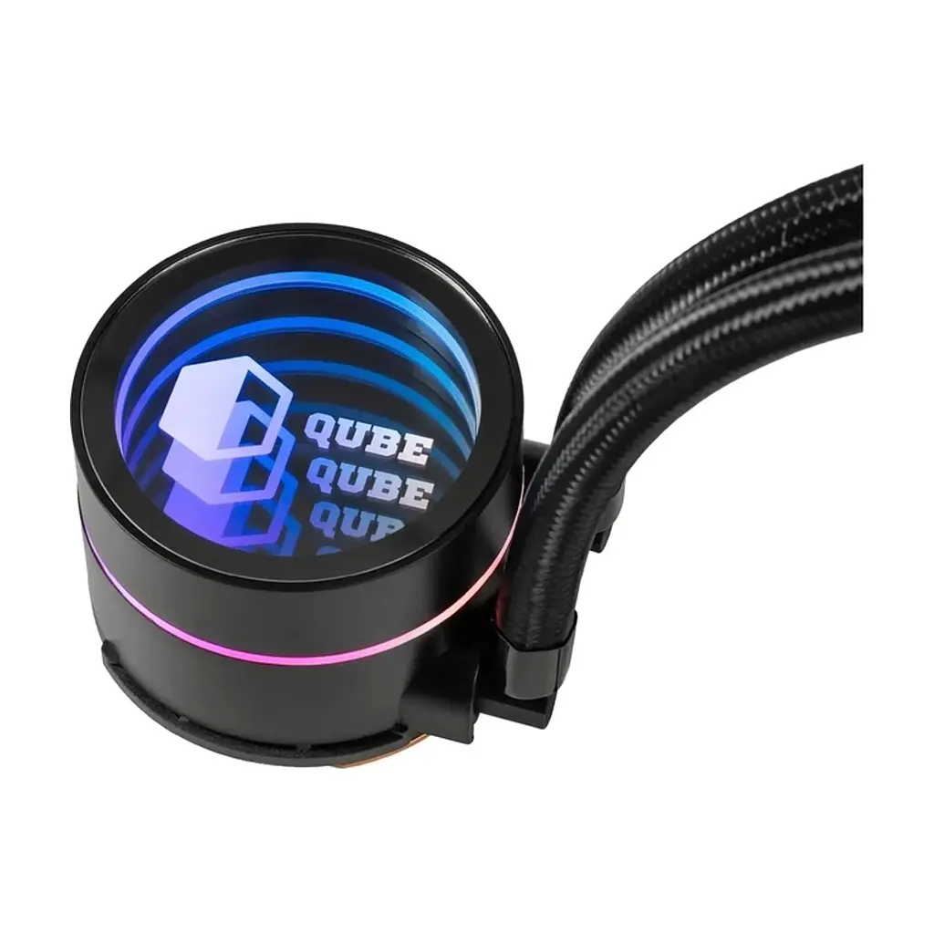 Система рідинного охолодження Qube ZT-240 black - фото 4