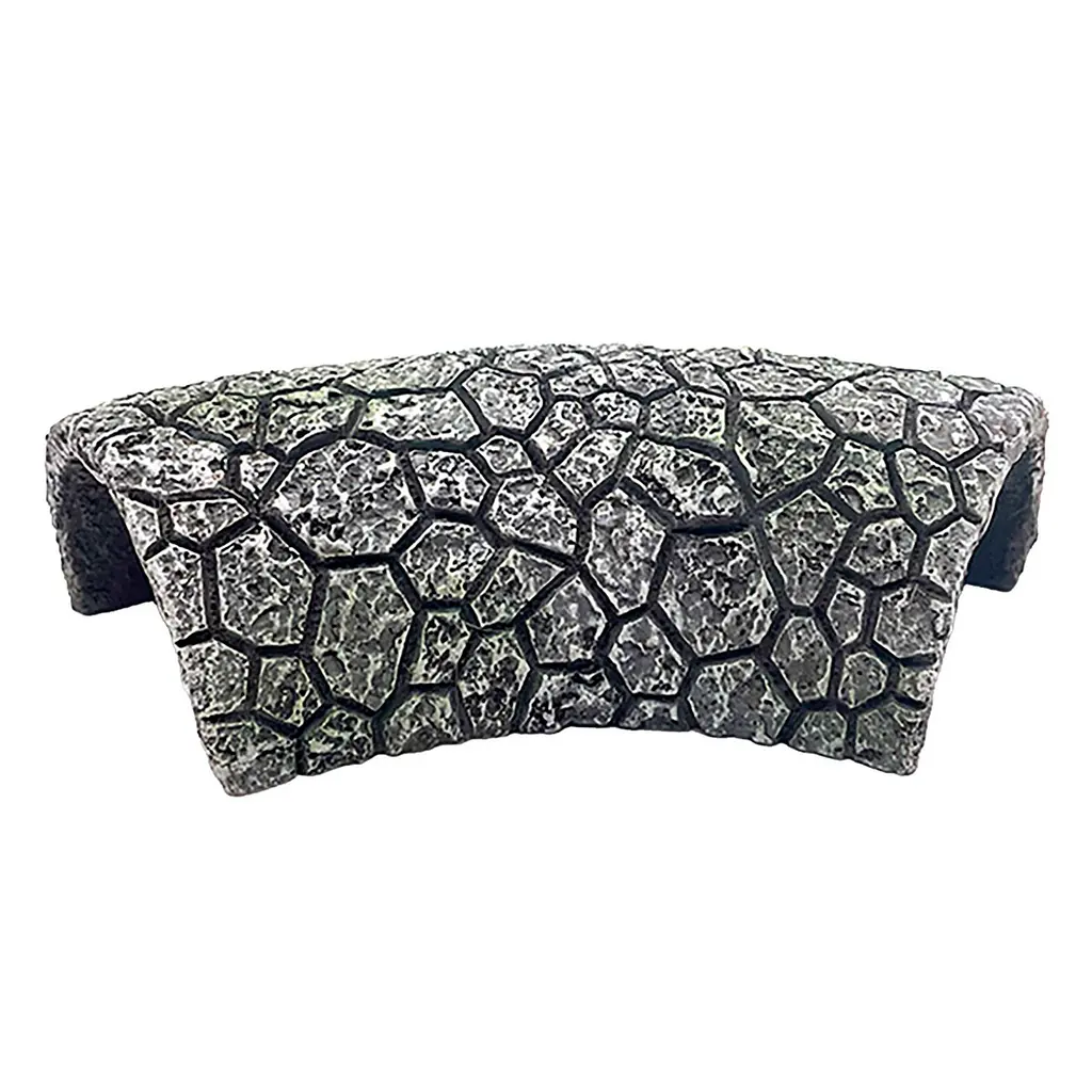 Декорація Hobby Cracked Rock Cave 1 17x8,5x5 см для акваріума і тераріуму (41792) - фото 4