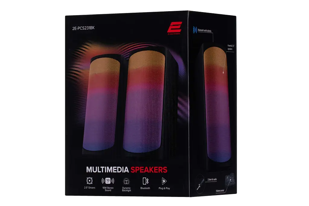 Компьютерные колонки 2E PC-S231 RGB Matrix - фото 8