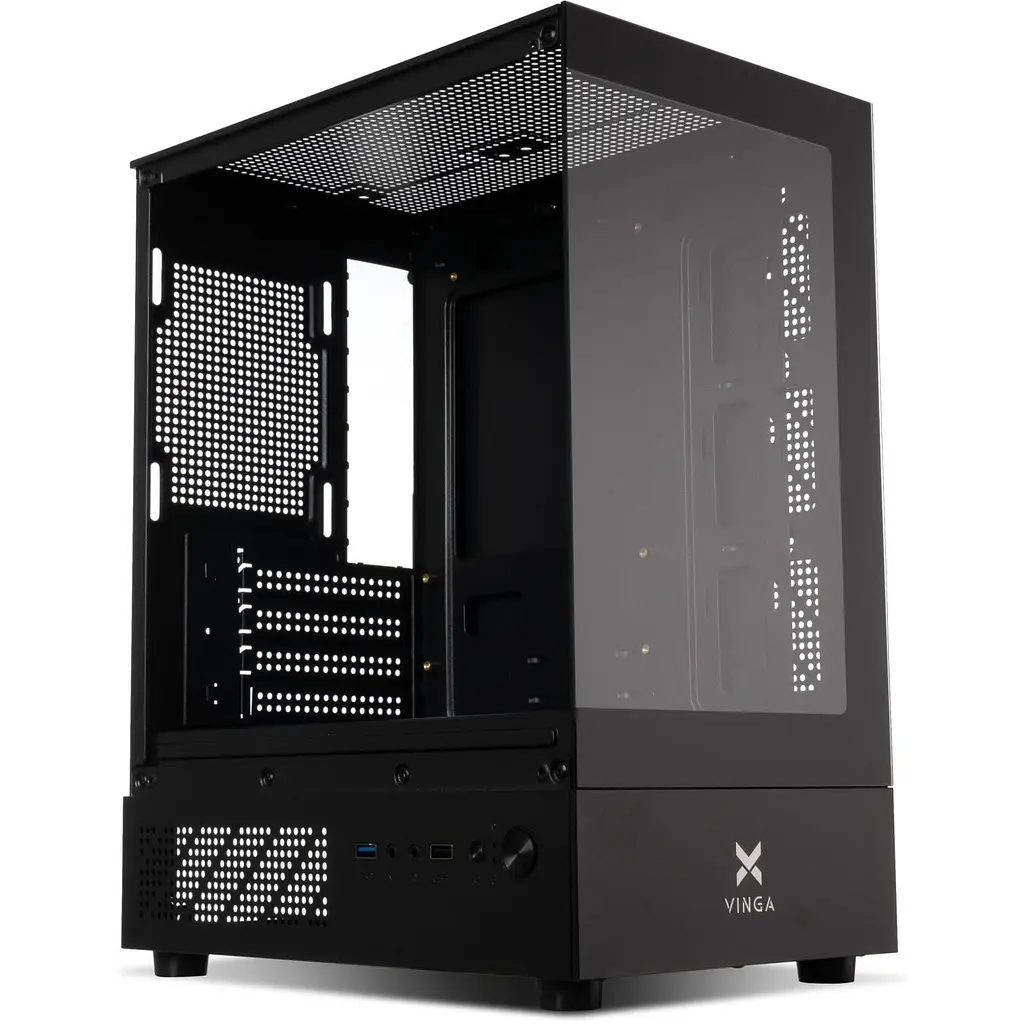 Корпус Vinga CS319B Black (CS319B) - фото 2
