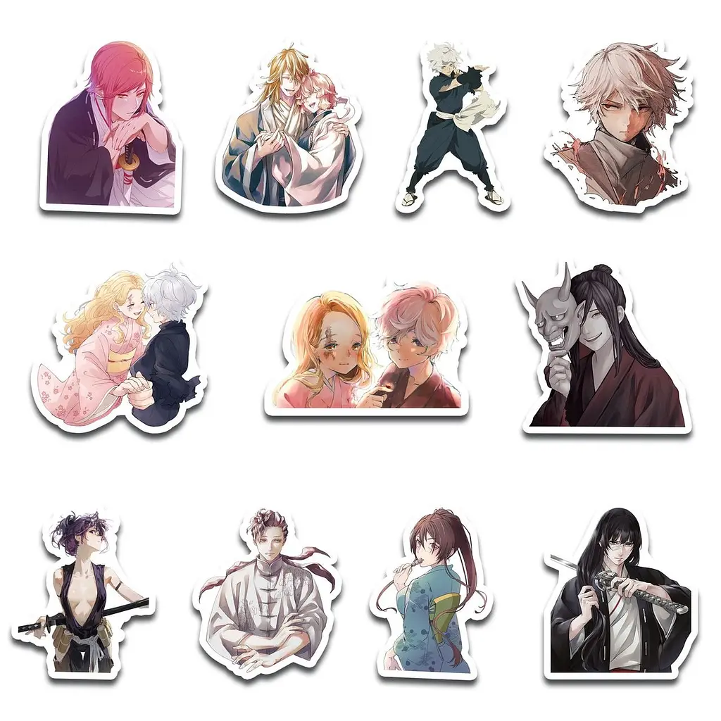 Стікерпак GeekLand Jigokuraku 45 штук (SP JG 01) - фото 4