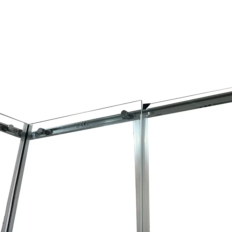 Душова кабіна без піддону Koer SR SC03-100x100x200-TR-01 прозоре скло Easy Clean 6 мм, хром KR5357, Універсальна, прозорий, хром - фото 9