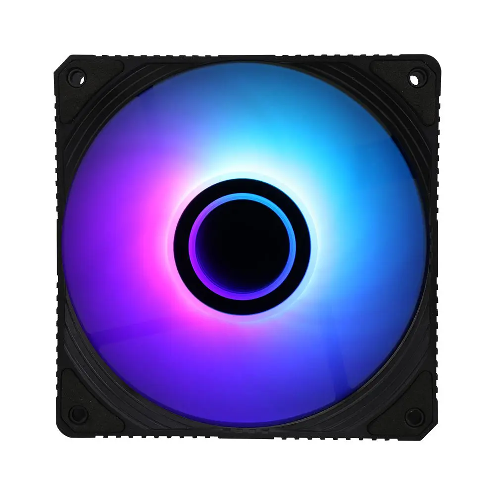 Кулер корпусный 2E GAMING Air Cool Infinity ACF120IW-ARGB 120 мм 1200 rpm 3pin, 3pin +5VARGB 23dBa черный - фото 2