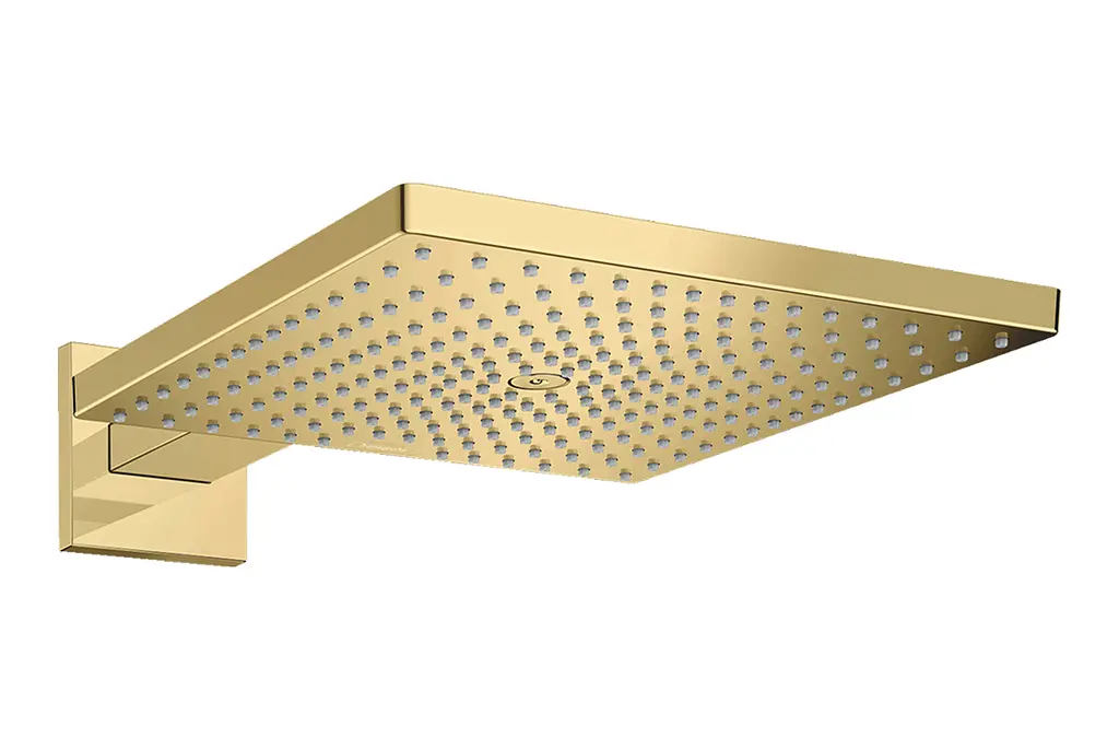 Верхній душ Hansgrohe Raindance E 300 1jet EcoSmart polished gold optic 26239990