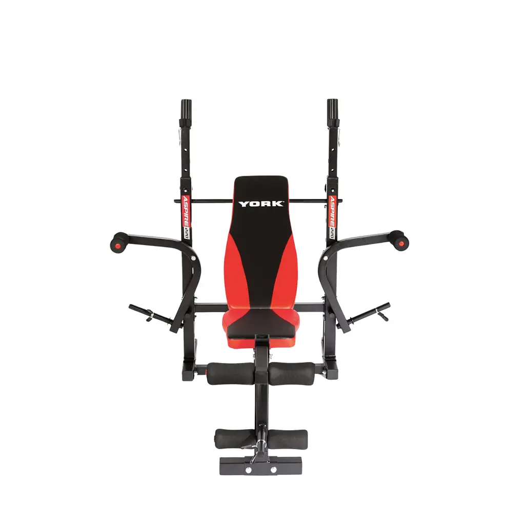 Лавка для жиму York Fitness ASPIRE 220 з стійкою для штанги та партою Скотта - фото 4