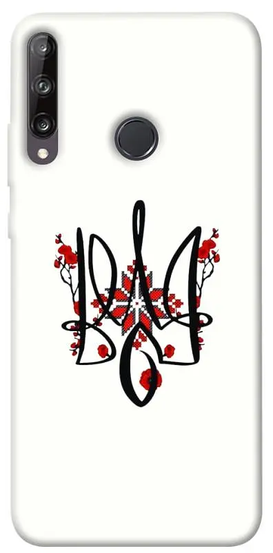 TPU чохол Demsky Flower symbol для Huawei P40 Lite E / Y7p (2020)
