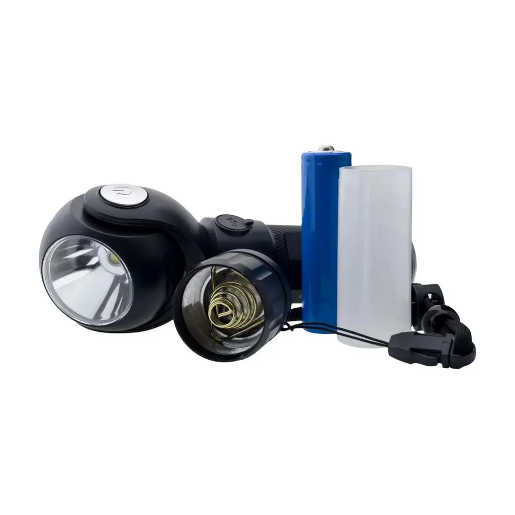 Ліхтар Quantum worklight QM-FL2020 Transformer 5W LED+COB з USB+ Li-ion18650/2000mAh (QM-FL2020-18650/2000) - фото 8