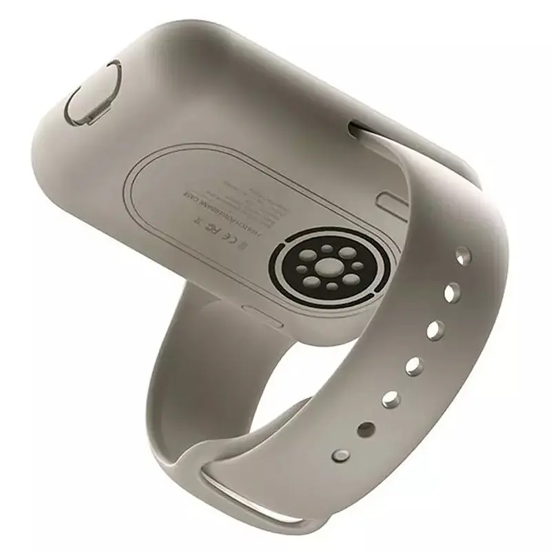 Портативний ЗП Charging Soft Case for Apple Watch 49mm 1200 mAh Moon White - фото 6