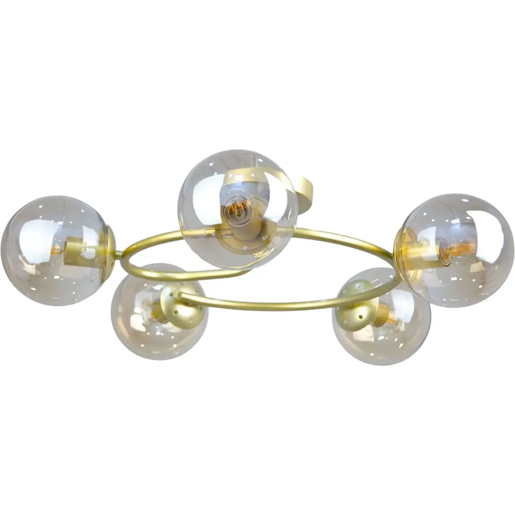 Люстра Brille стельова BR-274S/5 E27 G - фото 1