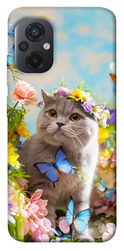 Чехол itsPrint Spring cat для Xiaomi Poco M5 - фото 1