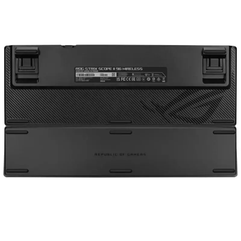 Клавіатура ASUS ROG Strix Scope II X NX Snow V2 ABS USB UA Black (90MP037A-BKMA00) - фото 7