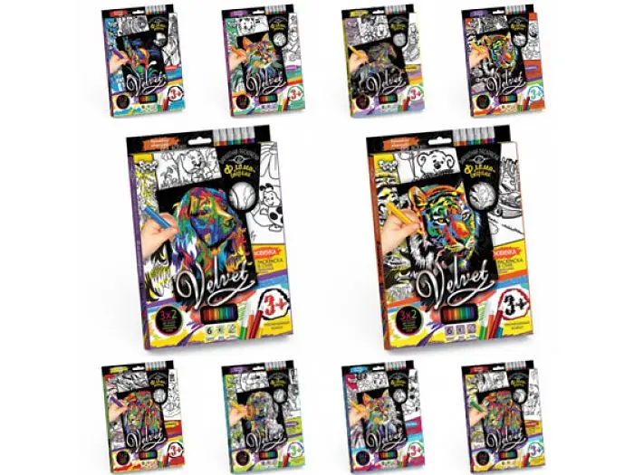 Набір для творчості Velvet, Danko Toys