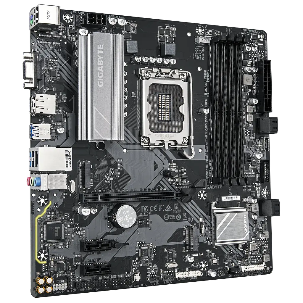 Материнська плата Gigabyte B760M D3HP Socket 1700 (B760M D3HP) - фото 2