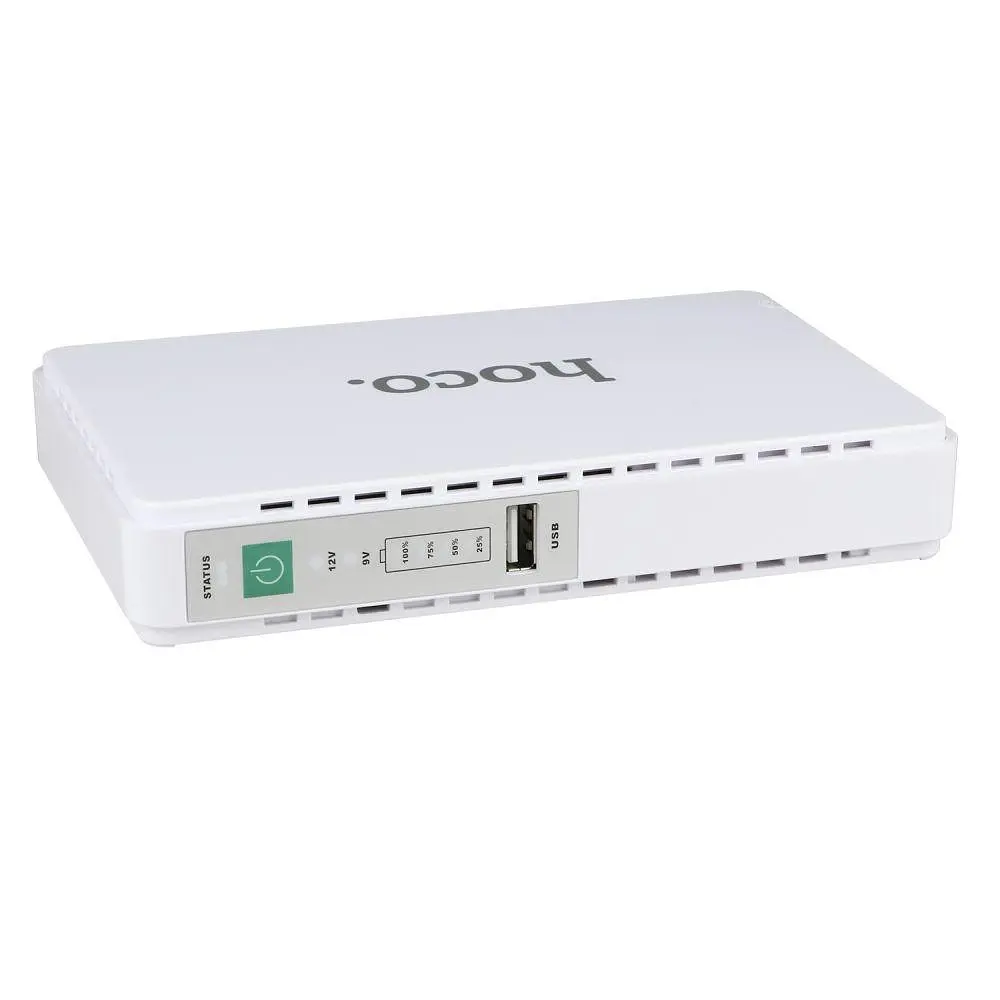 Источник бесперебойного питания Hoco DB25 UPS для сетевого оборудования - фото 5