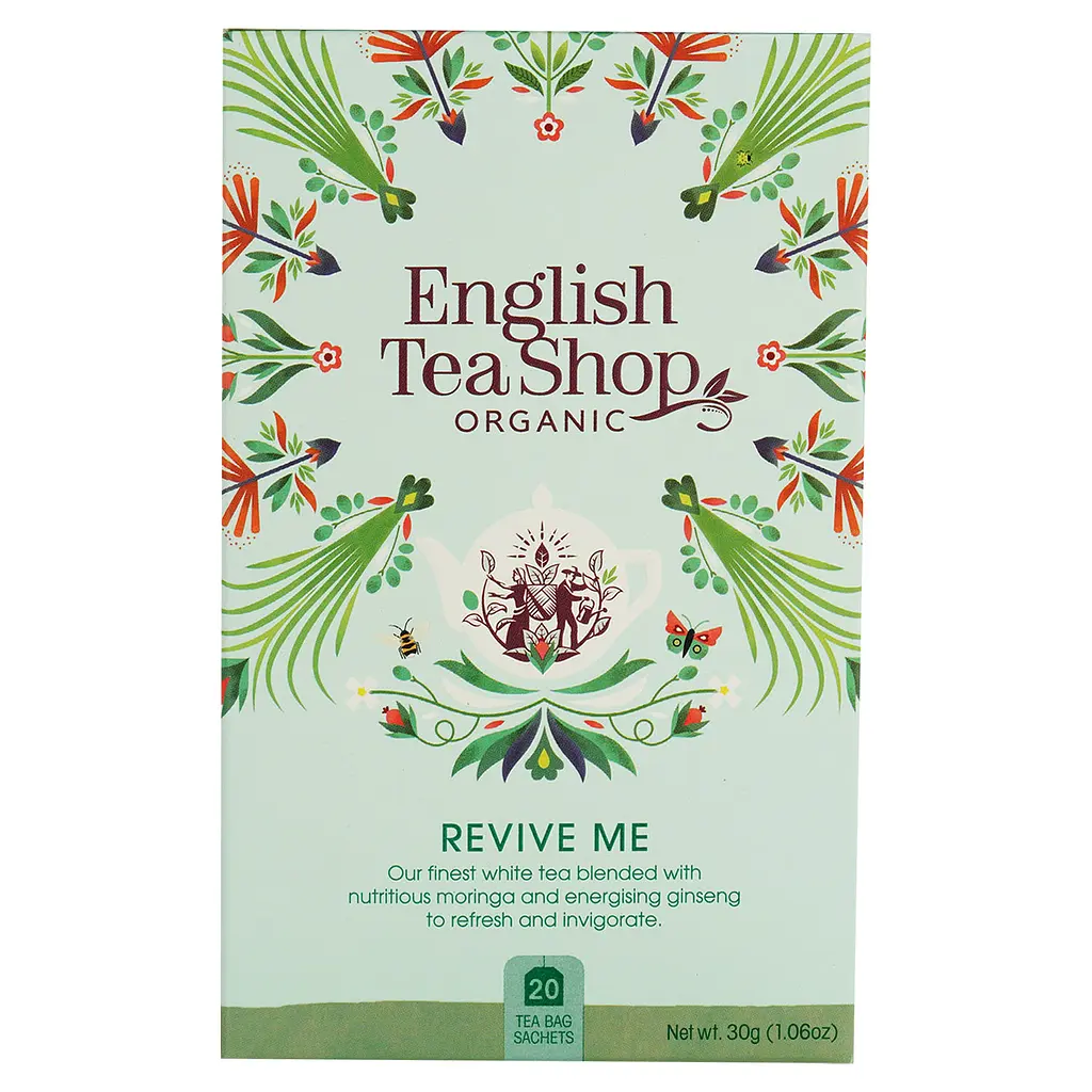 Суміш органічна English Tea Shop Revive Me WellnessBlend 30 г (20 шт. х 1.5 г) (818906) - фото 2