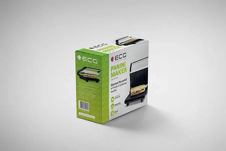Гриль контактний міні ECG S 1070 Panini - фото 4