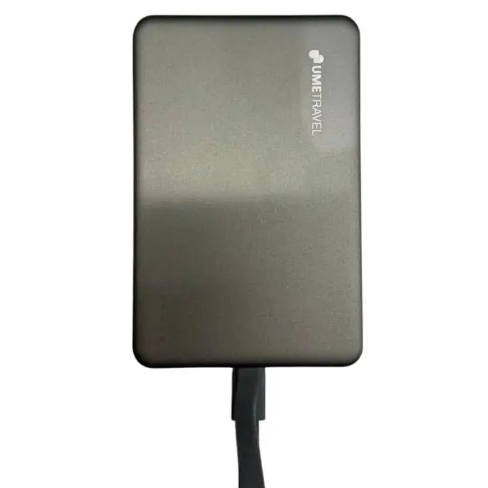 Зовнішній акумулятор магнітний - зарядне бездротове UMETRAVEL M11 Magnetic & Wireless 5000mAh 20W Сірий - фото 4