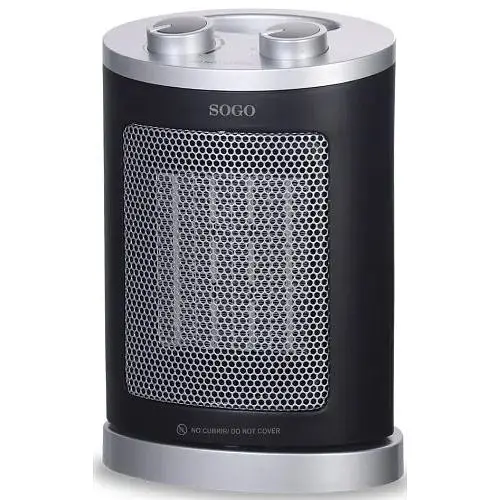 Тепловентилятор Sogo CAL-SS-18365 побутовий обігрівач дуйчик - фото 2