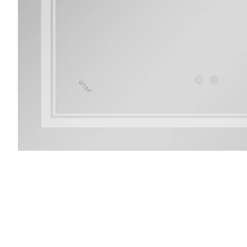 Дзеркало Qtap Cardinal 500x800 з LED-підсвічуванням Touch, з антизапотіванням, з димером температури кольору (3000-6500K) Reverse QT0478C5080 - фото 10