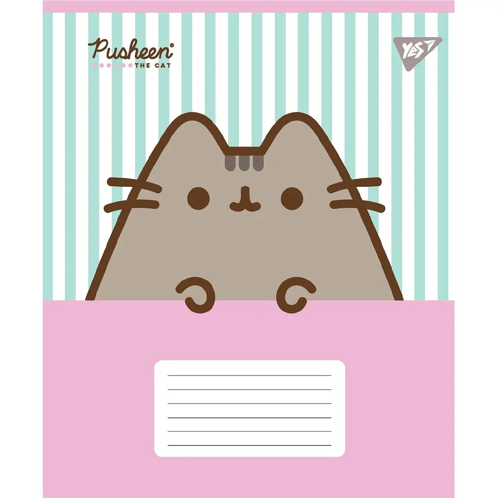 Набір зошитів Yes Pusheen Candy A5 в лінію 12 аркушів 25 шт. (767598) - фото 2