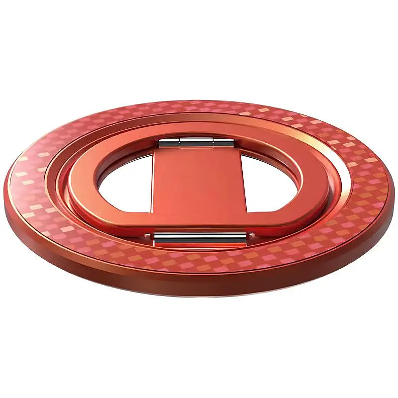 Магнитное кольцо-держатель Epik MagSafe Multi-Stand Red - фото 4