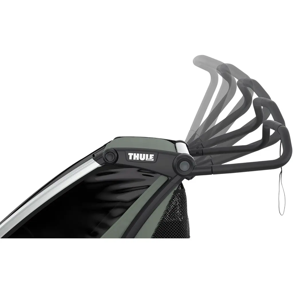 Дитяча коляска Thule Chariot Lite Double (Agave) (TH 10203022) - фото 7