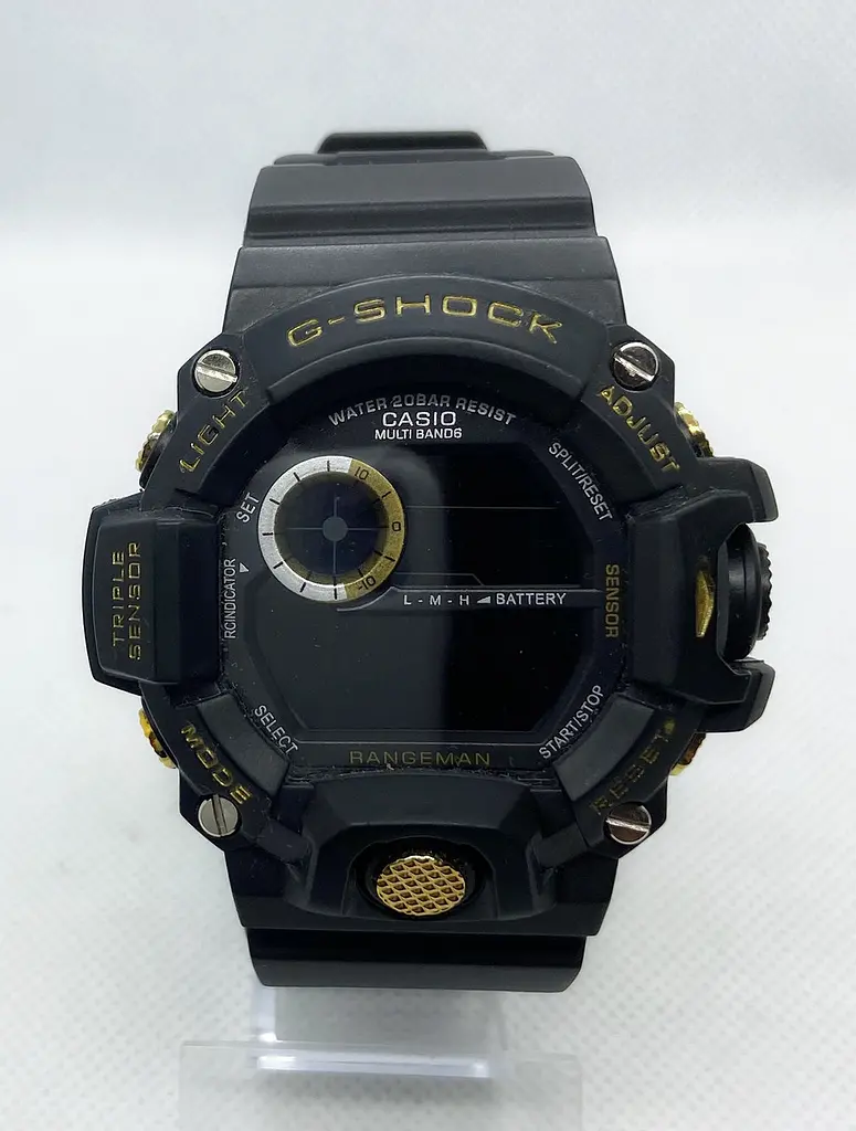 Спортивний годинник No Brand Casio G-Shock Чорний (IBW856BY) - фото 2
