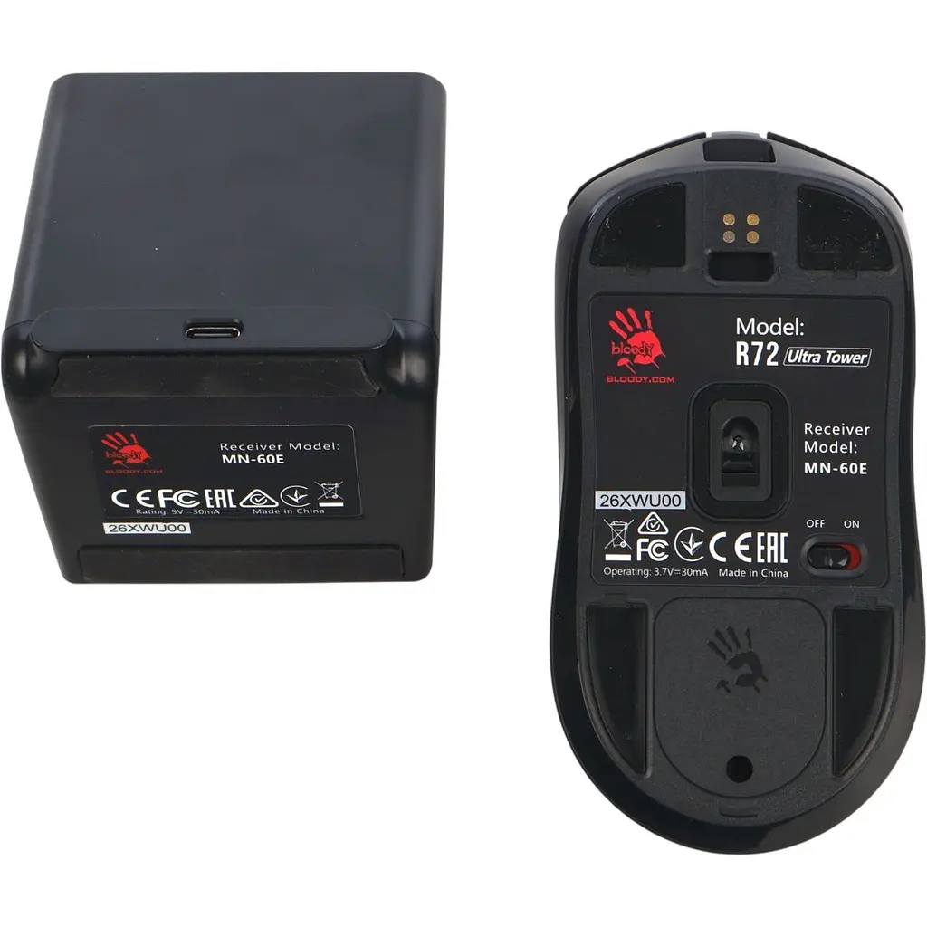 Миша Bloody R72 Ultra Tower Black [174095] - фото 11