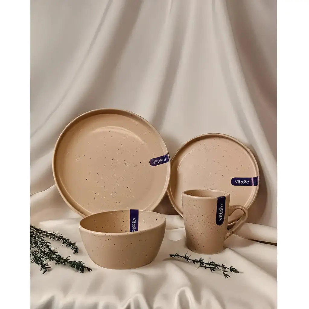 Тарілка обідня Vittora Калахарі VT-P-1260KA 26 см (147174) - фото 5