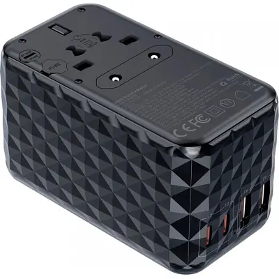 Зарядний пристрій Choetech 4xUSB 100 Вт PD (2xUSB-C + 2xUSB-A), модель Diamond, чорний (PD6028-BK) - фото 8