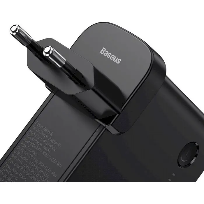 Внешний акумулятор Baseus Power Station 2-in-1 Quick Charger PPNLD-C01 - фото 3