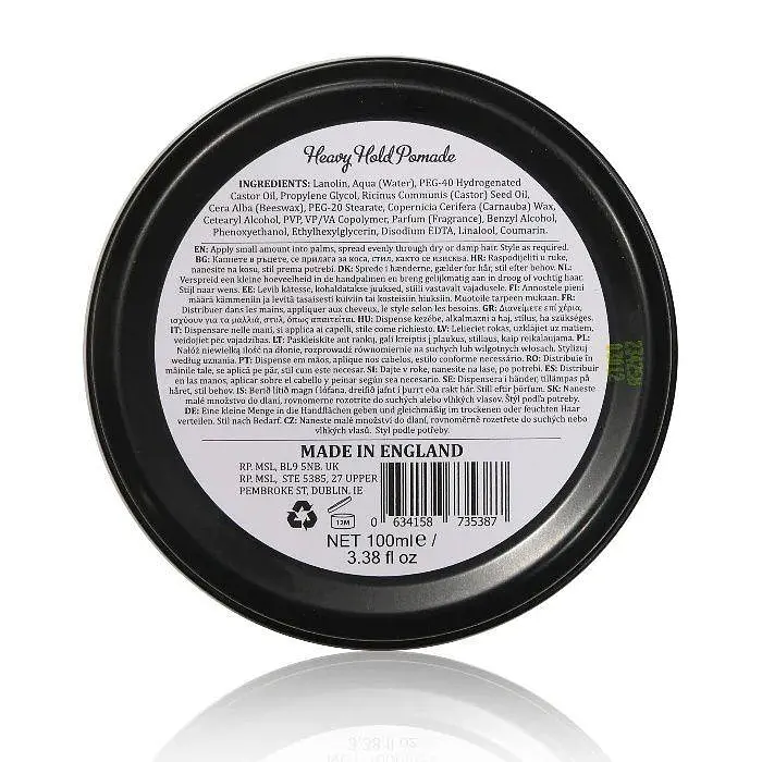 Помада Dapper Dan Heavy Hold Pomade сильної фіксації 100 мл - фото 3
