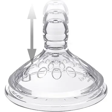 Соска антиколікова BabyOno Natural Nurising 3+ середній потік 1 шт. (1453/02) - фото 4