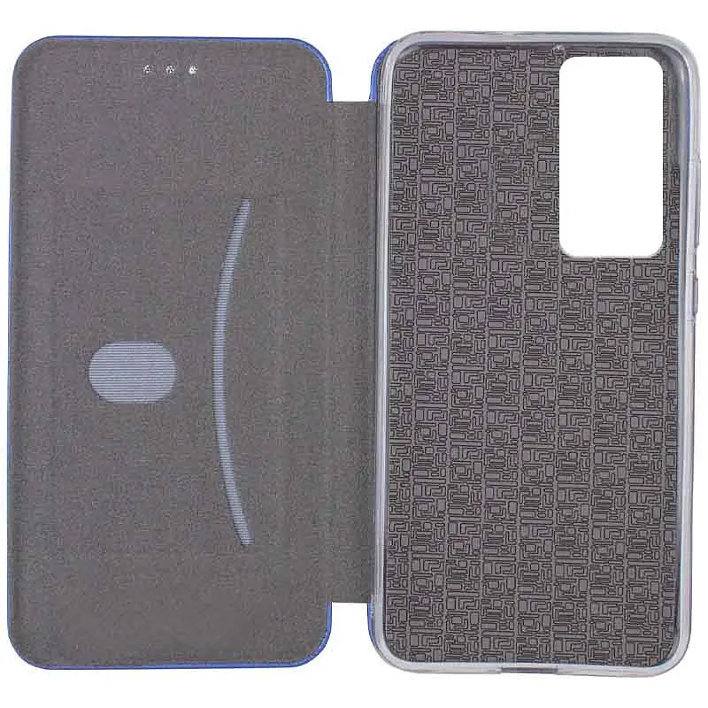 Кожаный чехол-книга Classy для TECNO Camon 18/18P Синий - фото 3