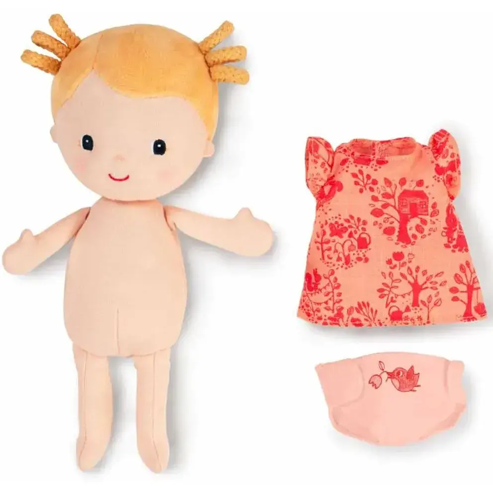 М'яка лялька в колисці Lilliputiens Ліна (83375) - фото 3