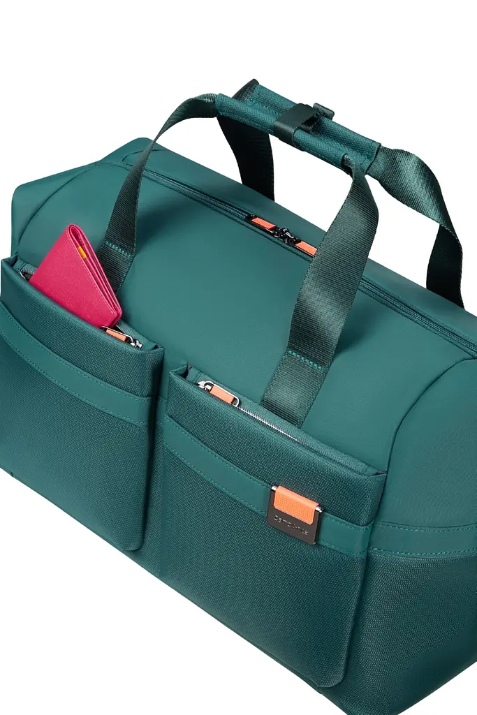 Дорожня Сумка Samsonite AIREA NORTHERN BLUE/ORANGE 45x26x26 KE0*41013 - фото 4