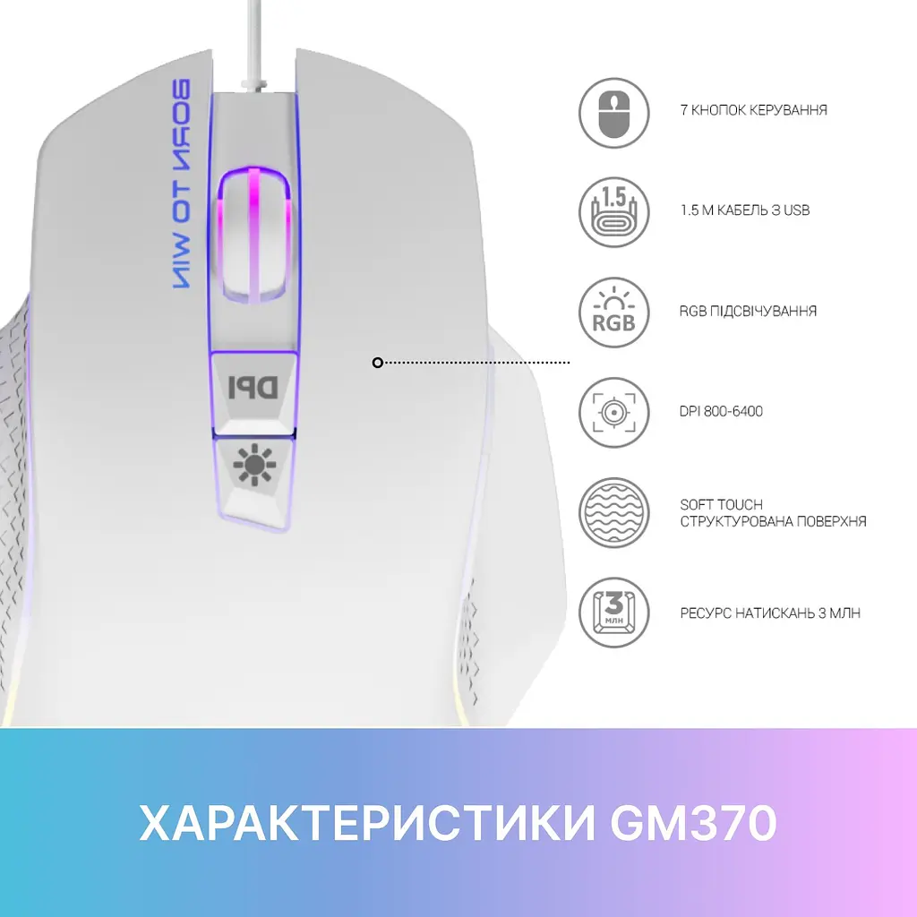 Миша GamePro (GM370) - фото 16