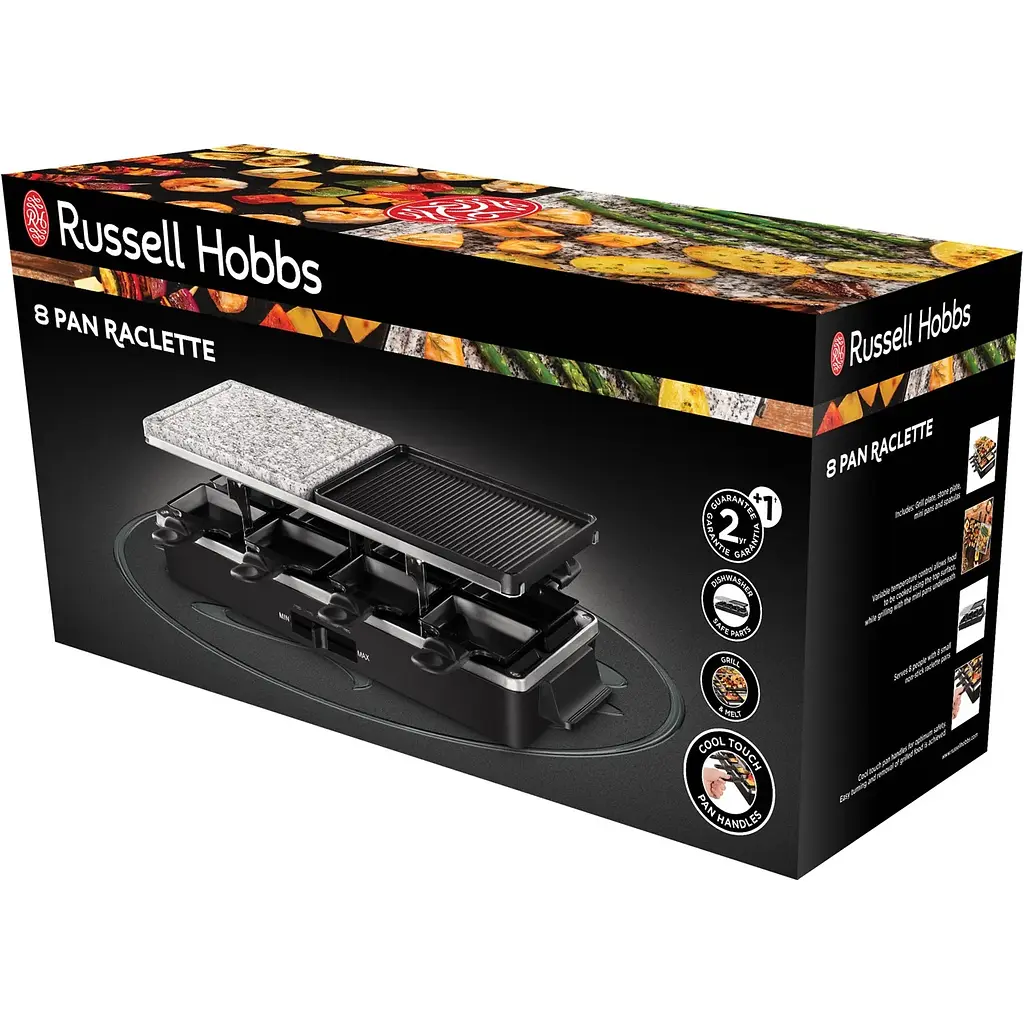 Электрогриль-раклетница Russell Hobbs Multi Raclette 3в1 [26280-56] [113435] - фото 6