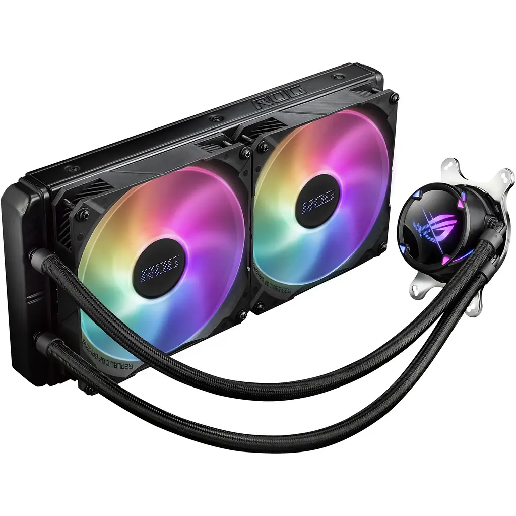 Система водяного охолодження Asus ROG Strix LC II 280 ARGB Black (90RC00C1-M0UAY1) [143453] - фото 2