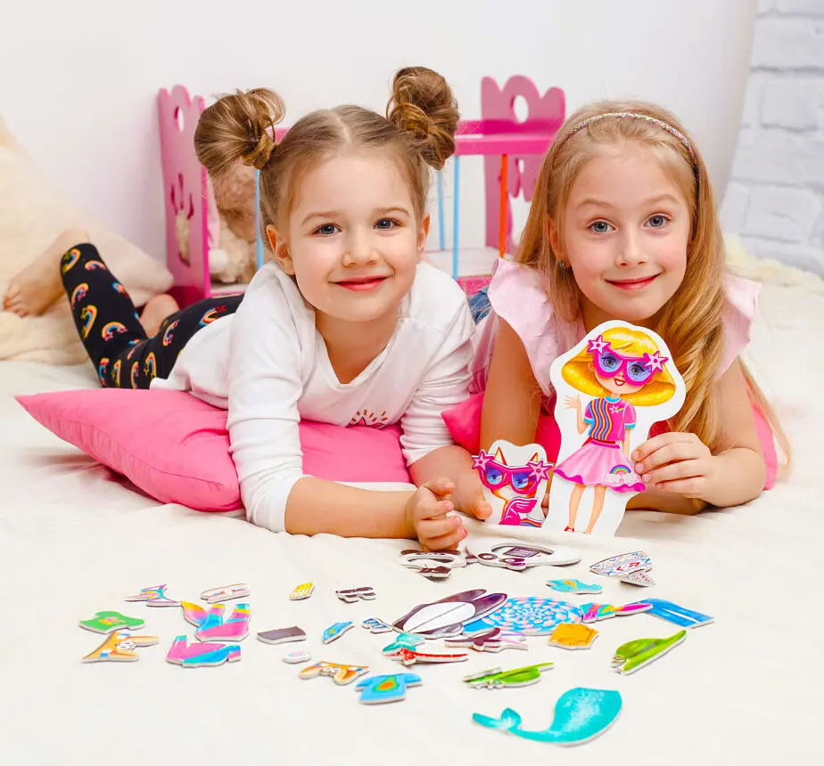 Магнитная игра Vladi Toys Family look (VT3702-21) - фото 9