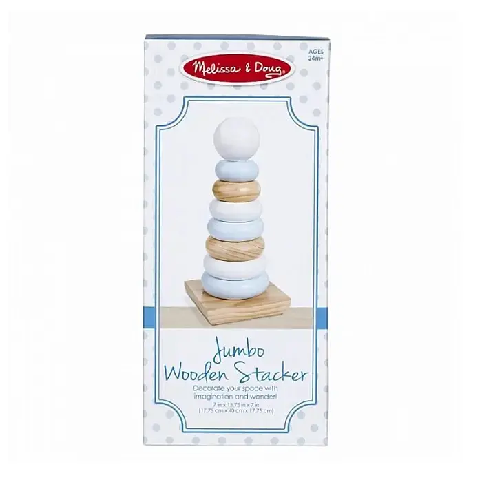 Пірамідка Melissa&Doug дерев'яна (MD30540) - фото 3