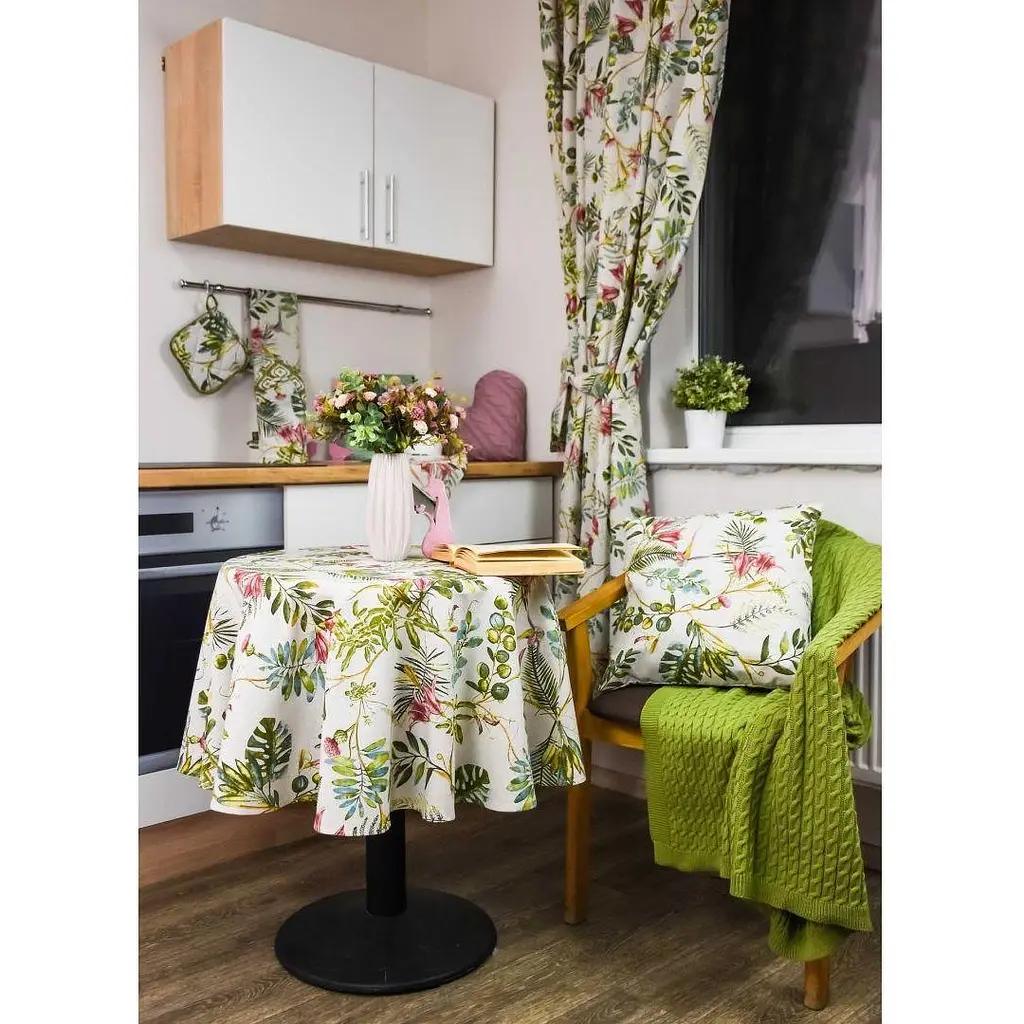 Скатертина Прованс Villa кругла d 136 см  (28802) - фото 3