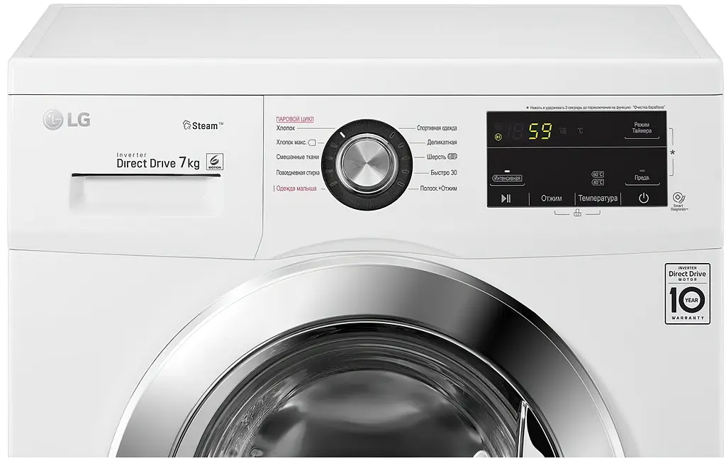 Пральна машина LG F2J3HS2W 7 кг - фото 7