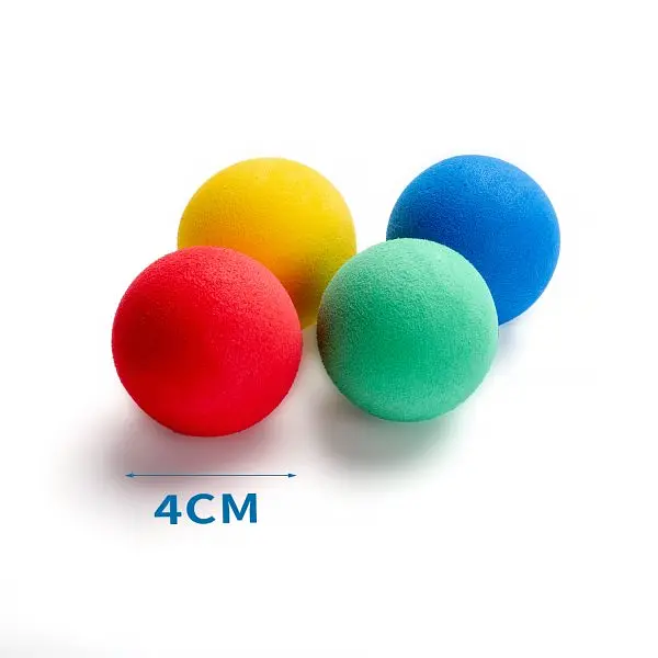 Іграшка для кішок D4CM з м’ячиками - Червоний-Жовтий-Синій-Зелений - фото 2