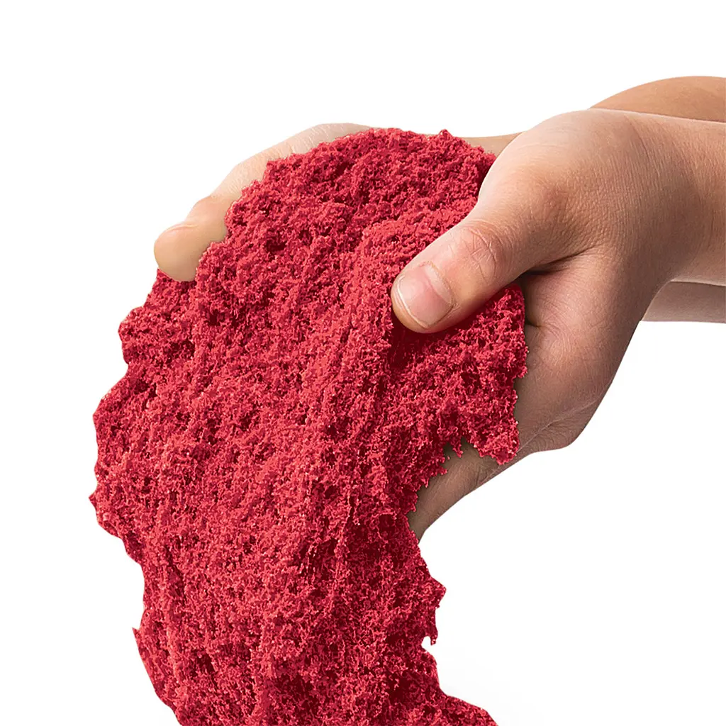 Кінетичний пісок Kinetic Sand Вишнева шипучка, з ароматом, червоний, 227 г (71473Ch) - фото 3