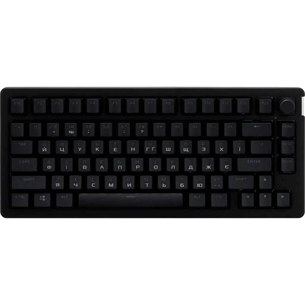 Клавіатура HyperX Alloy Rise 75 PBT HX Red UA Black (7G7A4AA) [116815] - фото 3