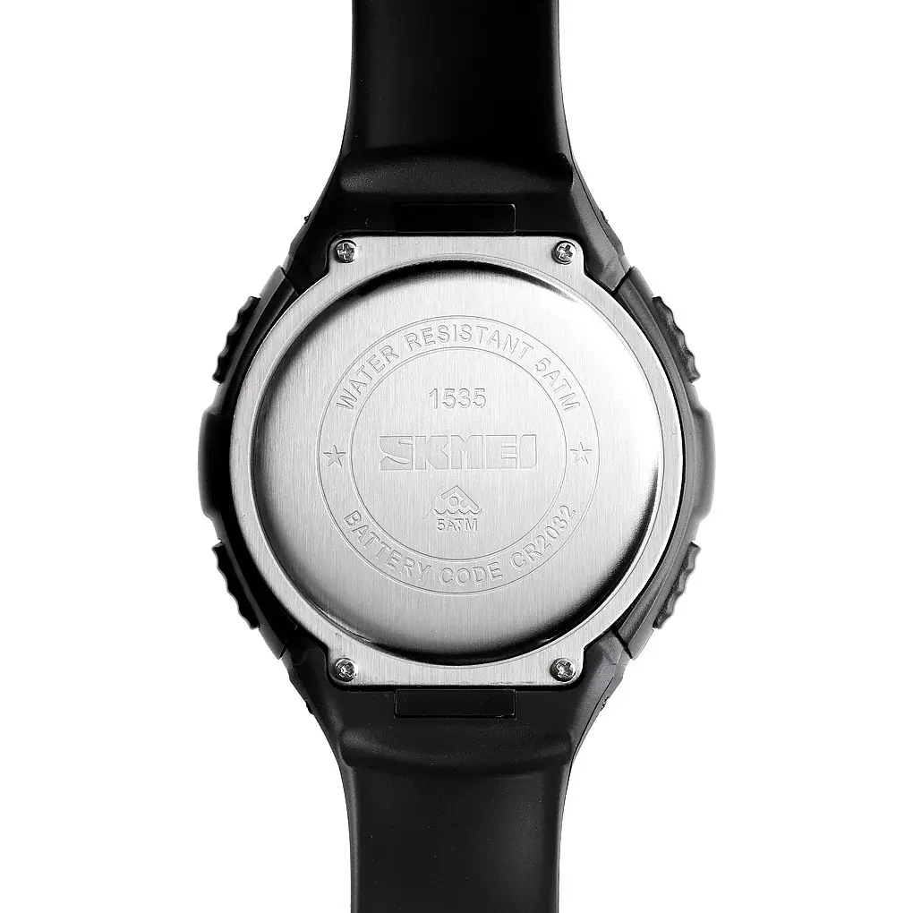 Наручний годинник Skmei 1535 Black Black, 1535BKBK (15967) - фото 4