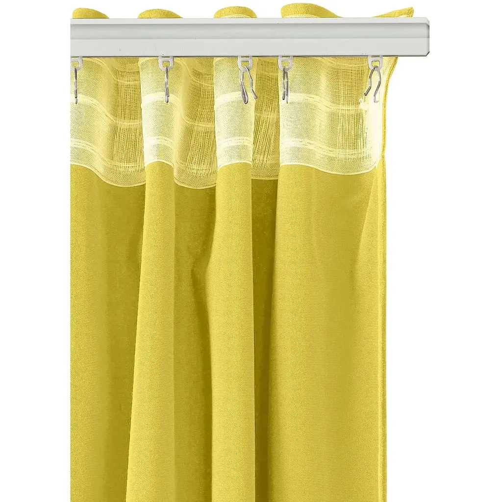 Штори на кухню та в кімнату Cosas Mimosa 180х260 см 2 шт жовтий (Curtains_03Summer_DUK_180x260) - фото 6