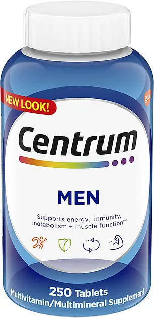 Мультивітаміни для Чоловіків Centrum Men - 250 таблеток