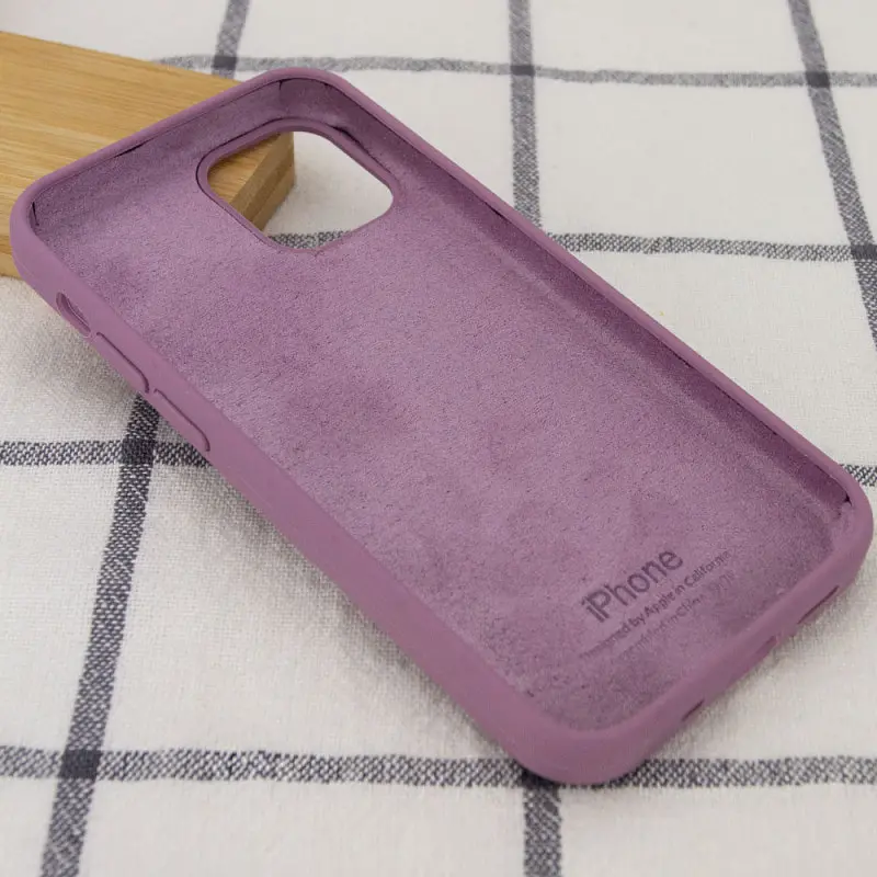 Чохол Epik Silicone Case Full Protective (AA) для Apple iPhone 13 (6.1) Ліловий / Lilac Pride - фото 3